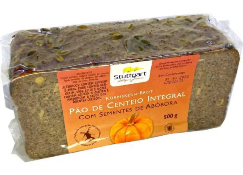 Pão Centeio Integral 500g Stuttgart