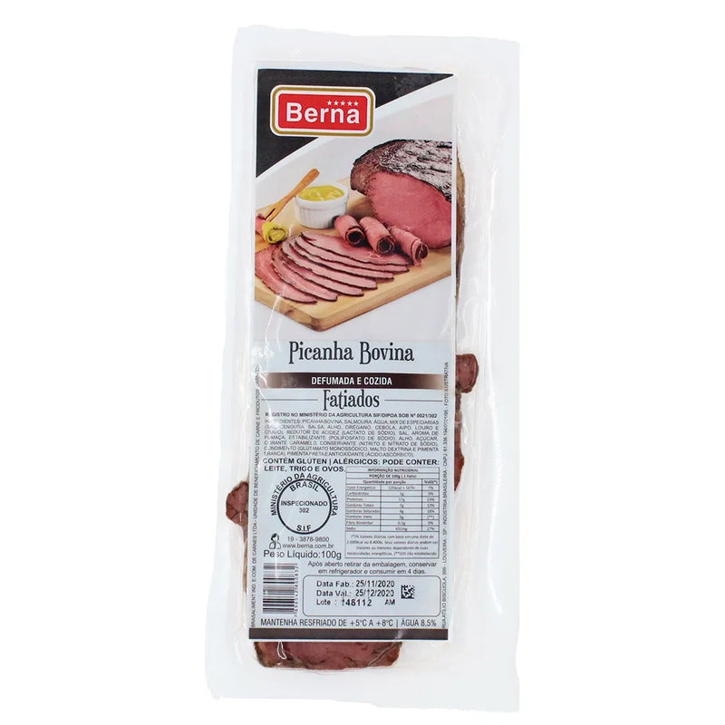 Picanha Defumada Fatiada 100g