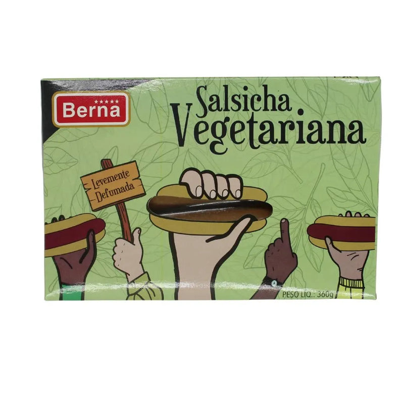 Salsicha Vegetariana 360g 6 unidades