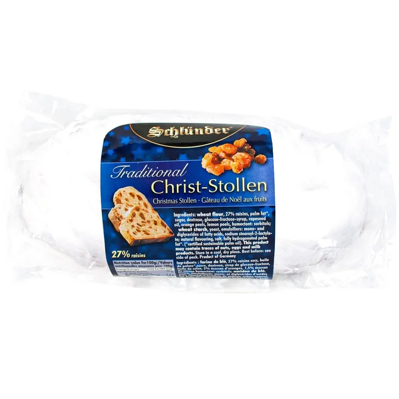 Stollen Tradicional com Frutas Schlunder 500g - Berna Moema Shop