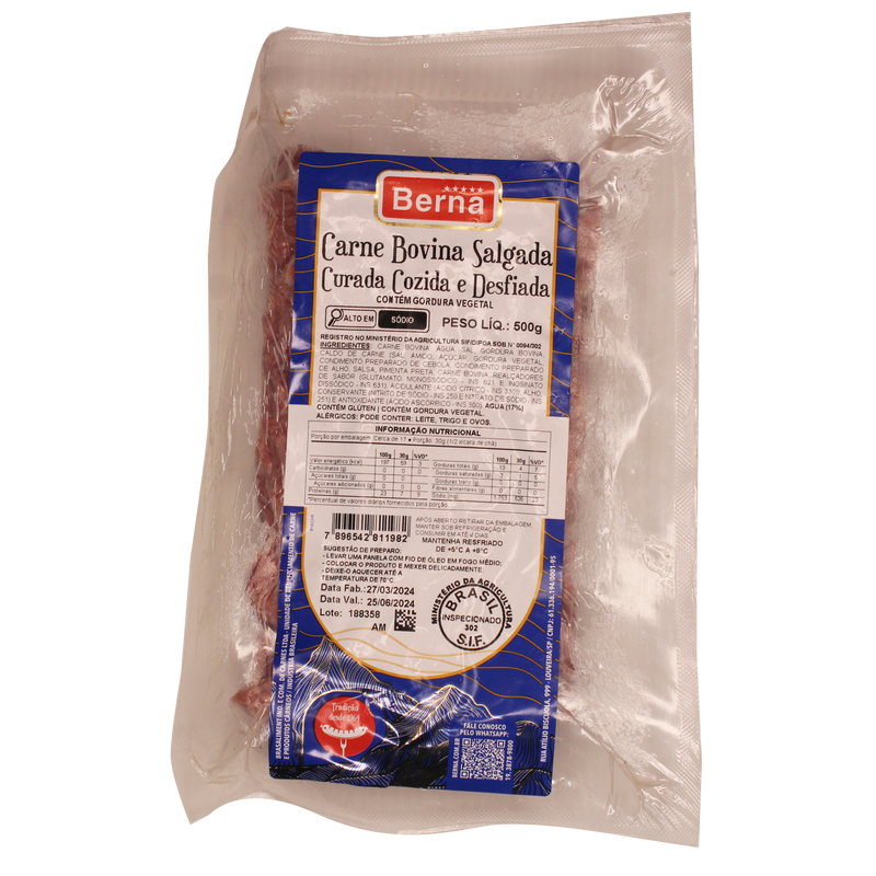 Carne Seca Desfiada  500g