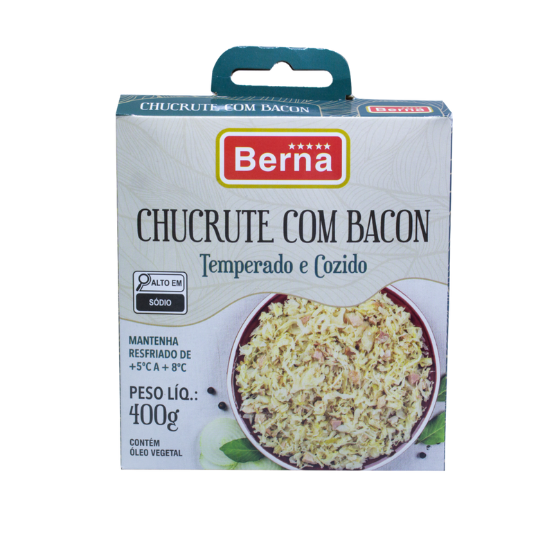 Chucrute com Bacon 400g