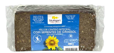 Pão Centeio Integral Semente de Girassol 500g Stuttgart