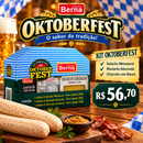 Kit Oktoberfest Berna | Weisswurst + Mostarda Adocicada + Chucrute com Bacon