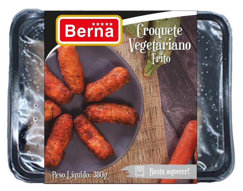 Croquete Vegetariano 320g 12 Unidades