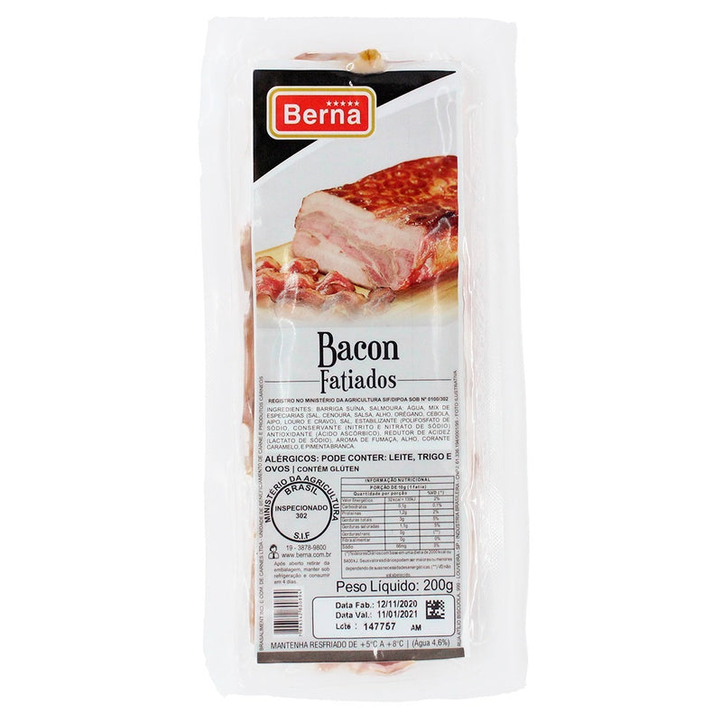 Bacon Fatiado - 200g