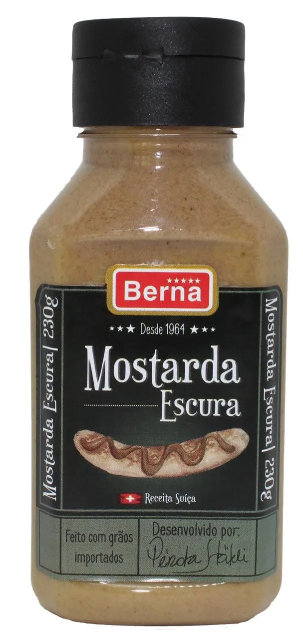 Mostarda Escura Berna 230g